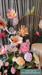 Vườn hoa trang trí 20/10/2023
